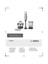 Bosch MSM6BRE/02 Manual de utilizare