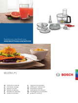 Bosch MUM9BX5S65/02 Instrucțiuni de utilizare