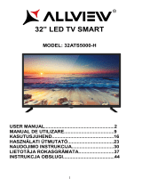 Allview Smart TV 32" / 32ATS5000-H Manual de utilizare