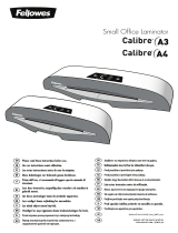 Fellowes Calibre A3 Manual de utilizare