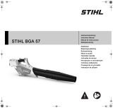 STIHL BGA 57 Manual de utilizare