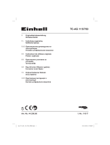 EINHELL TC-AG 115/750 Manual de utilizare