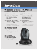 Silvercrest Wireless Optical PC Mouse Manual de utilizare