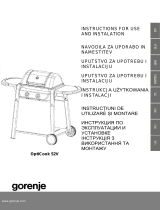 Gorenje OPTICOOK 52V Manualul proprietarului