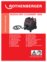Rothenberger Nass- und Trockensauger RODIA DRY CLEANER Manual de utilizare