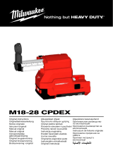 Milwaukee M18 CPDEX Original Instructions Manual