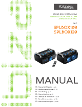 Ibiza Sound SPLBOX120 Manual de utilizare