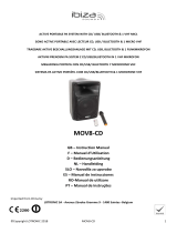 Ibiza Sound MOV8-CD Manualul proprietarului
