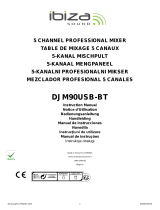 Ibiza Sound DJM90USB-BT Manualul proprietarului