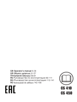 McCulloch CS 450 Elite Manualul proprietarului