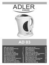 Adler Ad 03 Instrucțiuni de utilizare