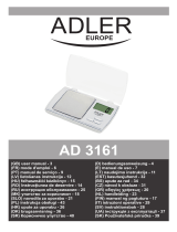 Adler AD 3161 Instrucțiuni de utilizare
