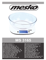 Mesko MS 3165 Instrucțiuni de utilizare