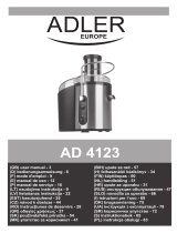 Adler AD 4123 Instrucțiuni de utilizare