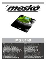 Mesko MS 8149 Instrucțiuni de utilizare