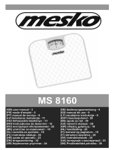 Mesko MS 8160 Instrucțiuni de utilizare