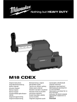Milwaukee M18 CDEX Original Instructions Manual