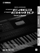 Yamaha PSR-EW410 Manualul proprietarului
