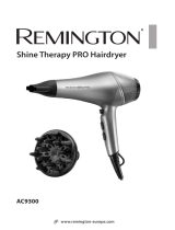 Remington SHINE THERAPY PRO DRYER AC9380 Manualul proprietarului