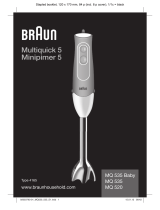 Braun MQ535 -MQ535BABY Manualul proprietarului