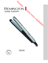 Remington S8500 SHINE THERAPY Manualul proprietarului