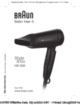 Braun HD350 TRAVEL Manualul proprietarului