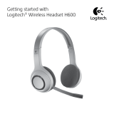 Logitech Wireless Headset H600 Manual de utilizare