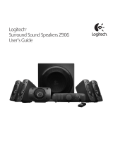 Logitech Z906 Userâ€™s Guide Manual de utilizare