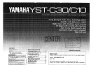 Yamaha YST-C30 Manualul proprietarului