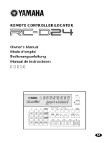 Yamaha RC-D24 Manualul proprietarului