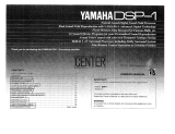 Yamaha DSP-1 Manualul proprietarului