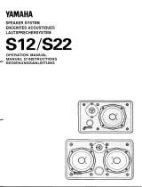 Yamaha S12 Manualul proprietarului