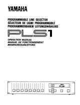 Yamaha PLS1 Manualul proprietarului