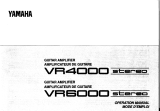 Yamaha VR4000 Manualul proprietarului