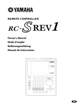 Yamaha RC-SREV1 Manualul proprietarului
