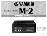 Yamaha M-2 Manualul proprietarului