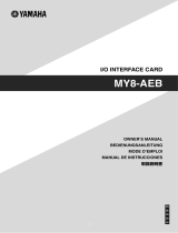 Yamaha MY8-AEB Manualul proprietarului