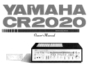 Yamaha CR-2020 Manualul proprietarului