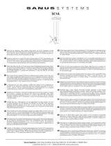 Sanus Systems SC1A Manual de utilizare