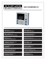 Konig Electronic KN-VIDMEMO10 Manual de utilizare
