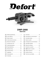 Defort DWP-2000 Manualul proprietarului