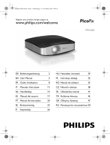 Philips PICOPIX PPX1020 Manual de utilizare