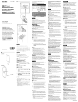 Sony AKA-RD1 Manual de utilizare