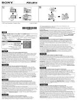 Sony PCK-LM14 Manualul utilizatorului