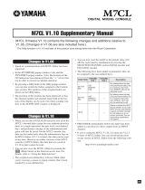 Yamaha M7CL Manual de utilizare