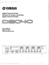 Yamaha D2040 Manualul proprietarului