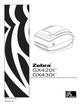 Zebra GX420t Ghid de inițiere rapidă