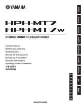 Yamaha HPH-MT5W Manualul proprietarului