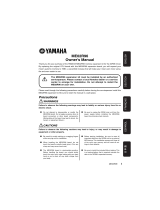 Yamaha ME02R Manualul proprietarului