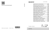 Sony DSC-TX30 Manual de utilizare